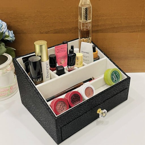 Cosmetics Make-Up Organizer Box with Drawer