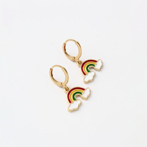 Cute Rainbow Hanging Earrings
