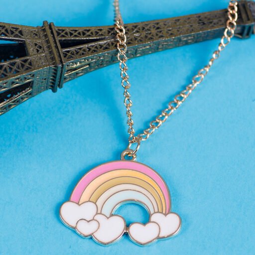 Cute Rainbow Chain Necklace
