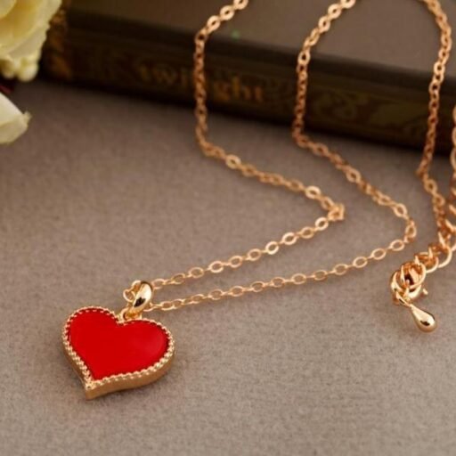 Cute colored Heart Necklace
