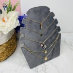 Velvet Chains Necklace Display Stand