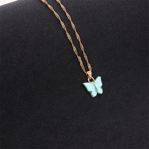 Cute Butterfly Necklace Chain